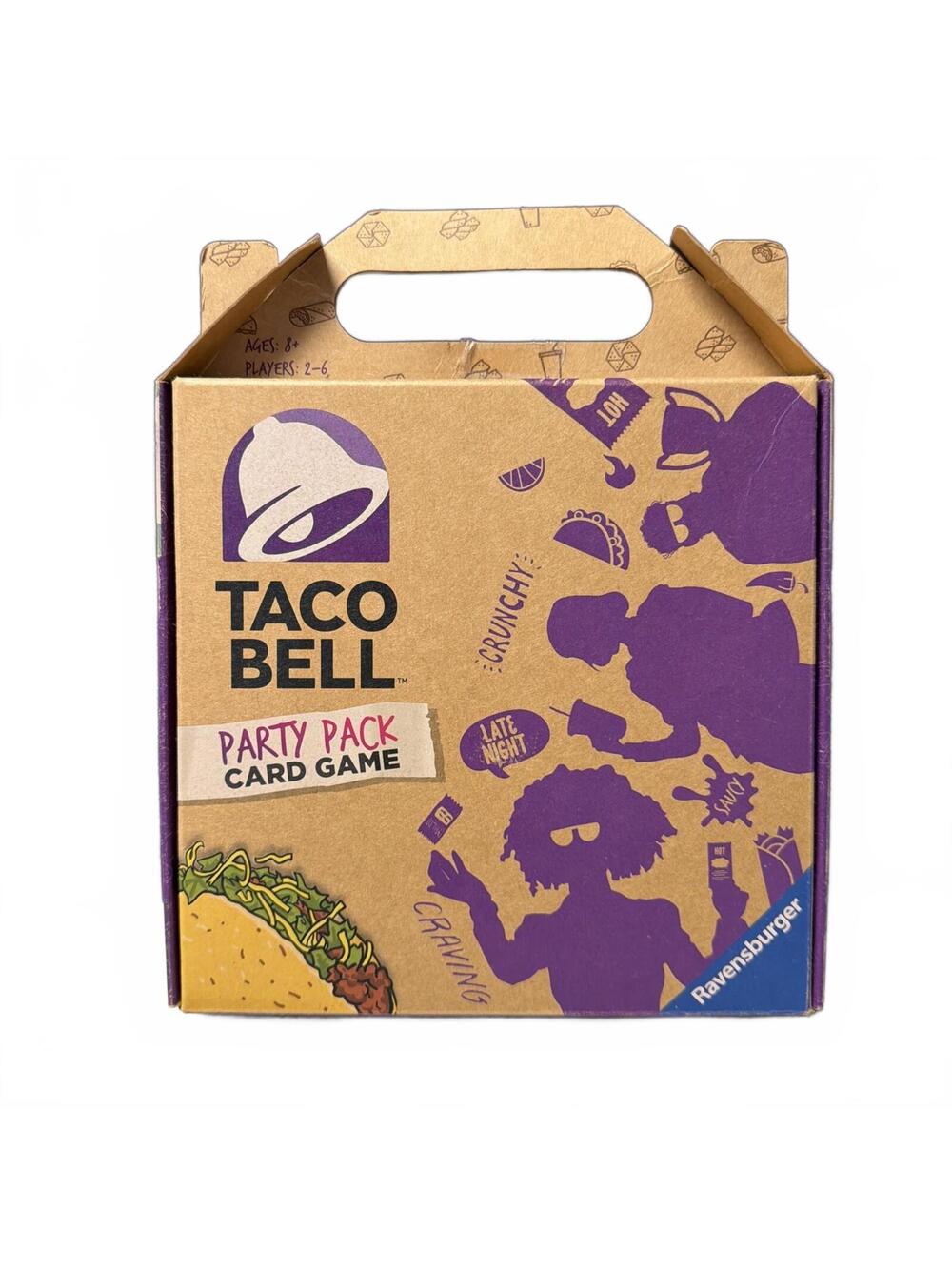 Taco Bell Party Pack Card Game By Ravensburger 100% Complete Game Night Fun